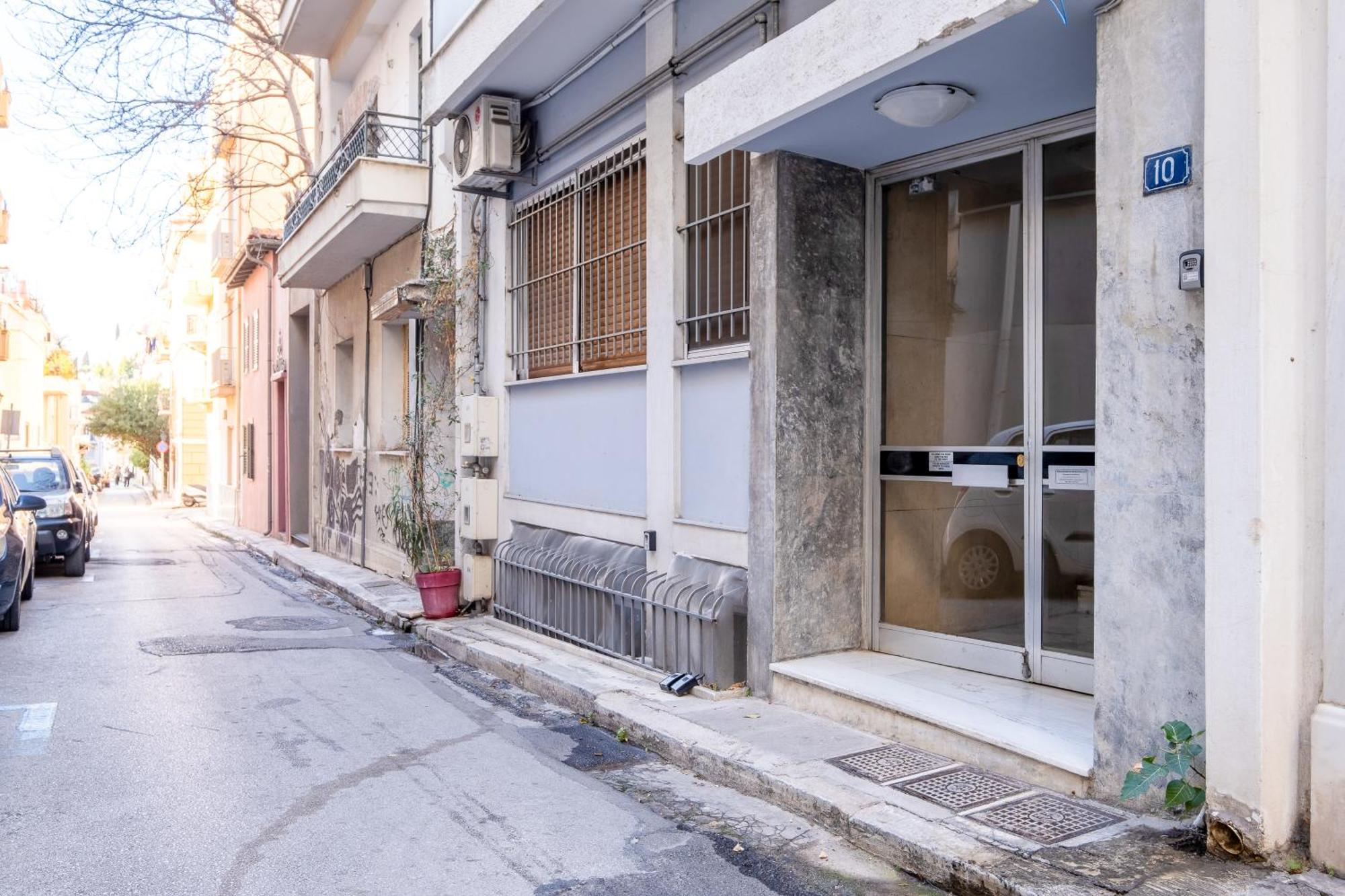 Ferienwohnung Sleek Plaka Retreat - Heart Of Athen Exterior foto